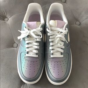 Nike Air Force Iced Lilac. Never worn. Mens size 8